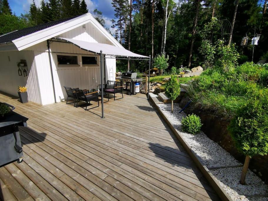 Family Friendly Villa With Sauna In The Nature Borås Dış mekan fotoğraf