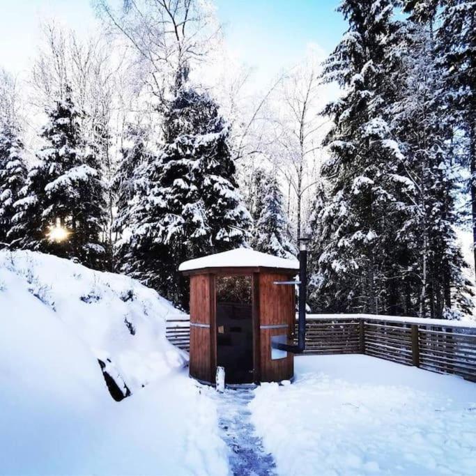 Family Friendly Villa With Sauna In The Nature Borås Dış mekan fotoğraf