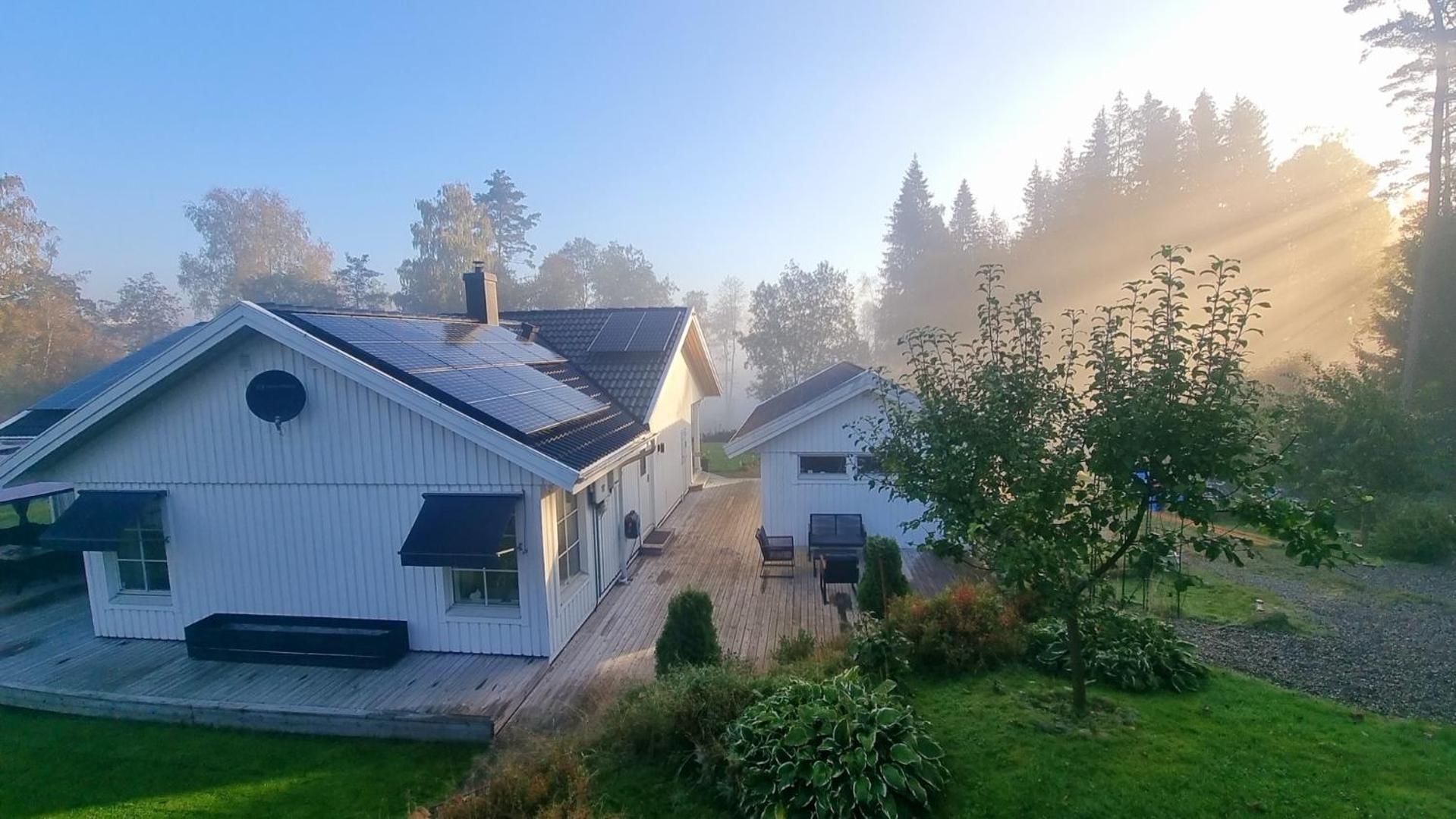 Family Friendly Villa With Sauna In The Nature Borås Dış mekan fotoğraf